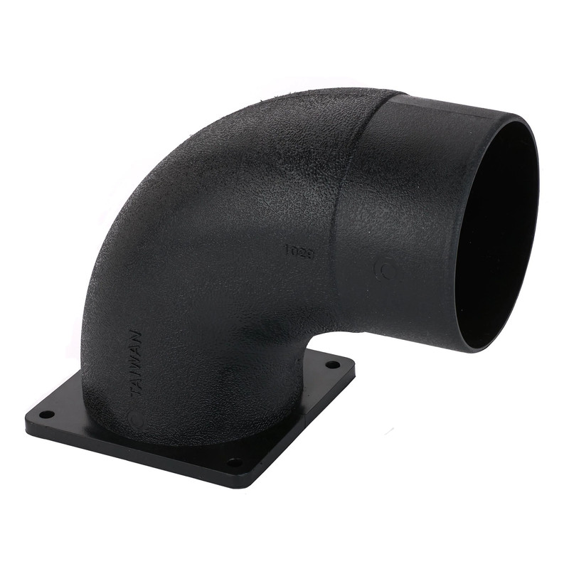 4" Flanged Elbow Fitting for Dust Collection System